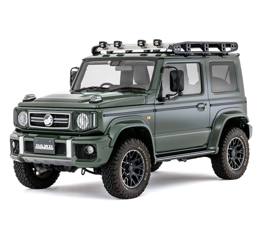 DAMD LITTLE G. Black 16" Wheels for Jimny
