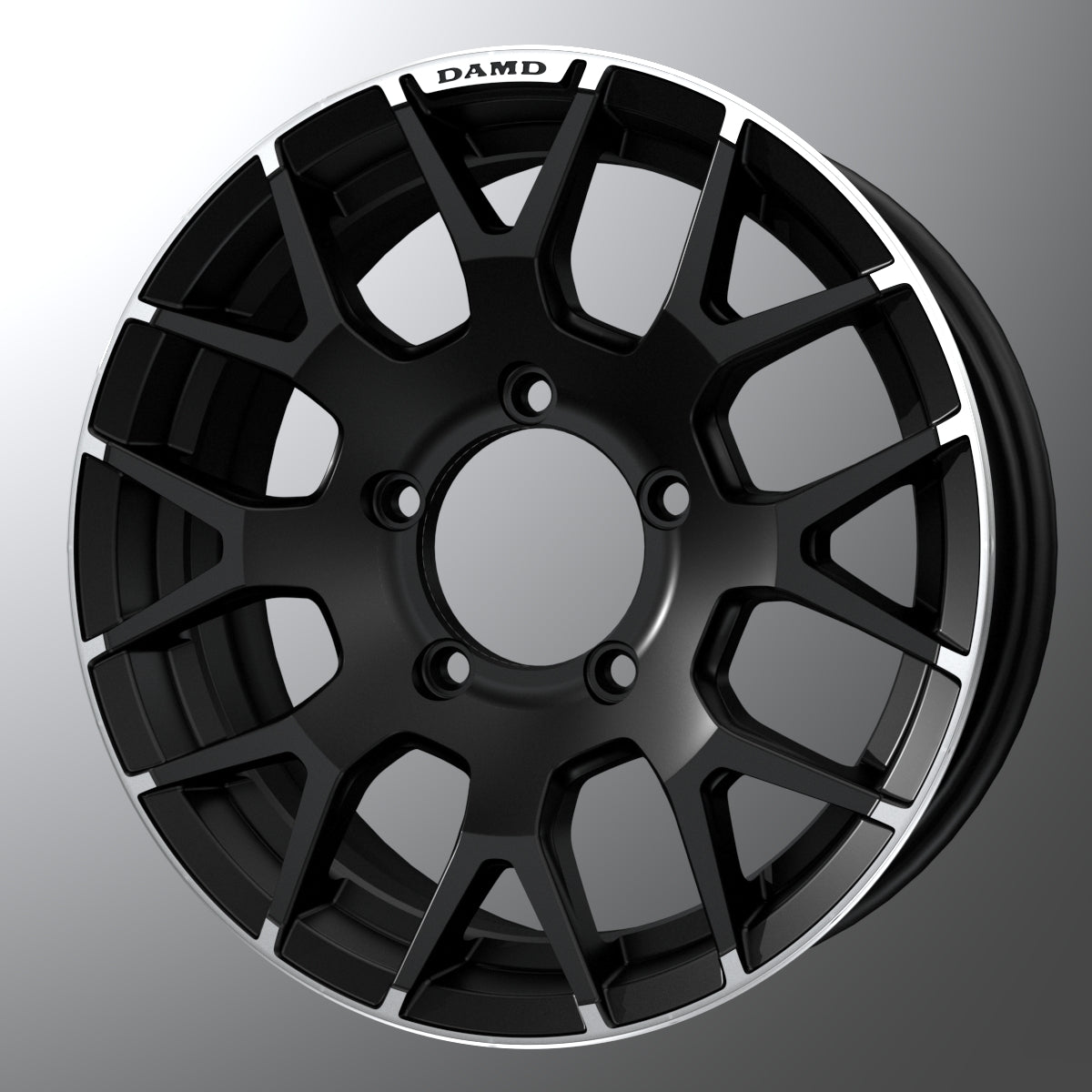 DAMD LITTLE G. Black 16" Wheels for Jimny