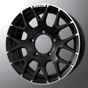 DAMD LITTLE G. Black 16" Wheels for Jimny