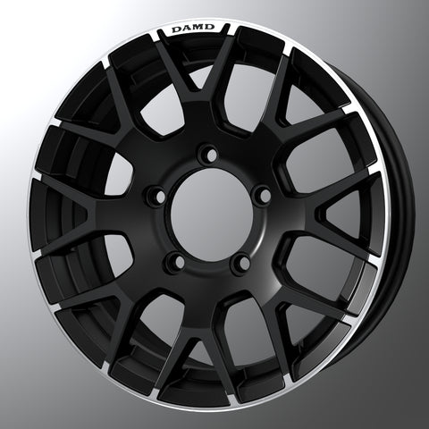 DAMD LITTLE G. Black 16" Wheels for Jimny