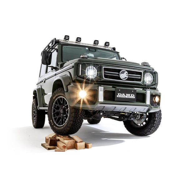 DAMD LITTLE G. Black 16" Wheels for Jimny