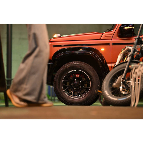 DAMD LITTLE G. Black 16" Wheels for Jimny