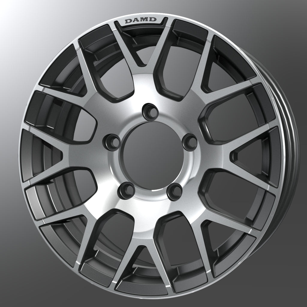 DAMD LITTLE G. Silver 16" Wheels for Jimny