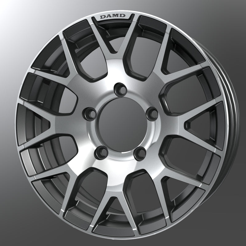 DAMD LITTLE G. Silver 16" Wheels for Jimny