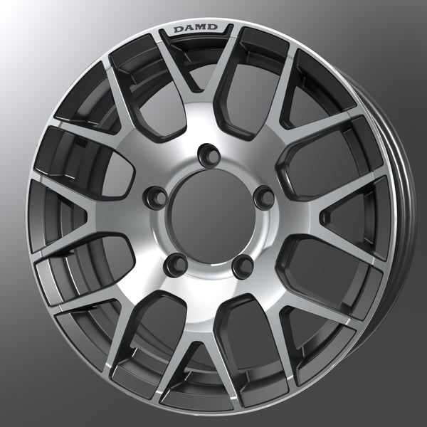 DAMD LITTLE G. Silver 16" Wheels for Jimny
