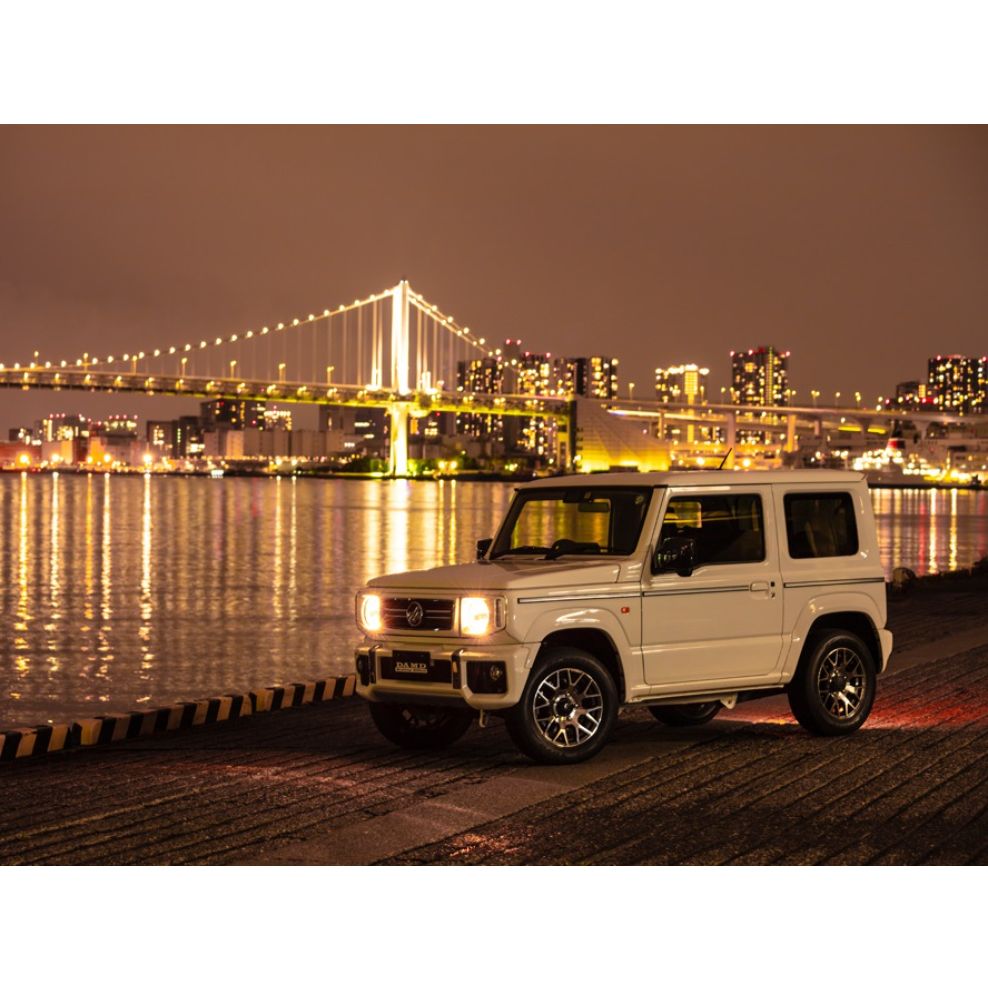 DAMD LITTLE G. Silver 16" Wheels for Jimny