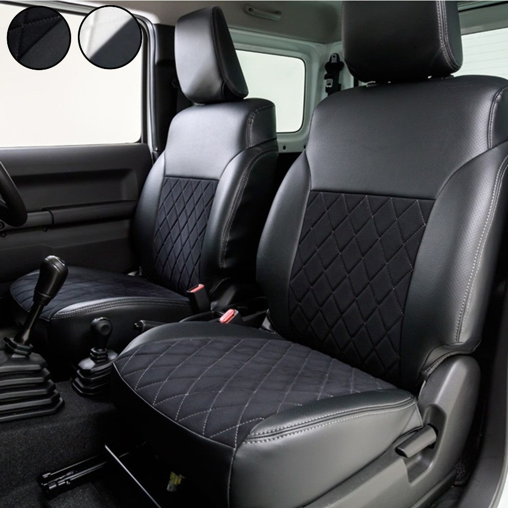 DAMD LITTLE G. Suede Leather Seat Covers Jimny (2018-ON)