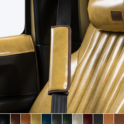 GRACE Synthetic Leather Seat Belt Pad