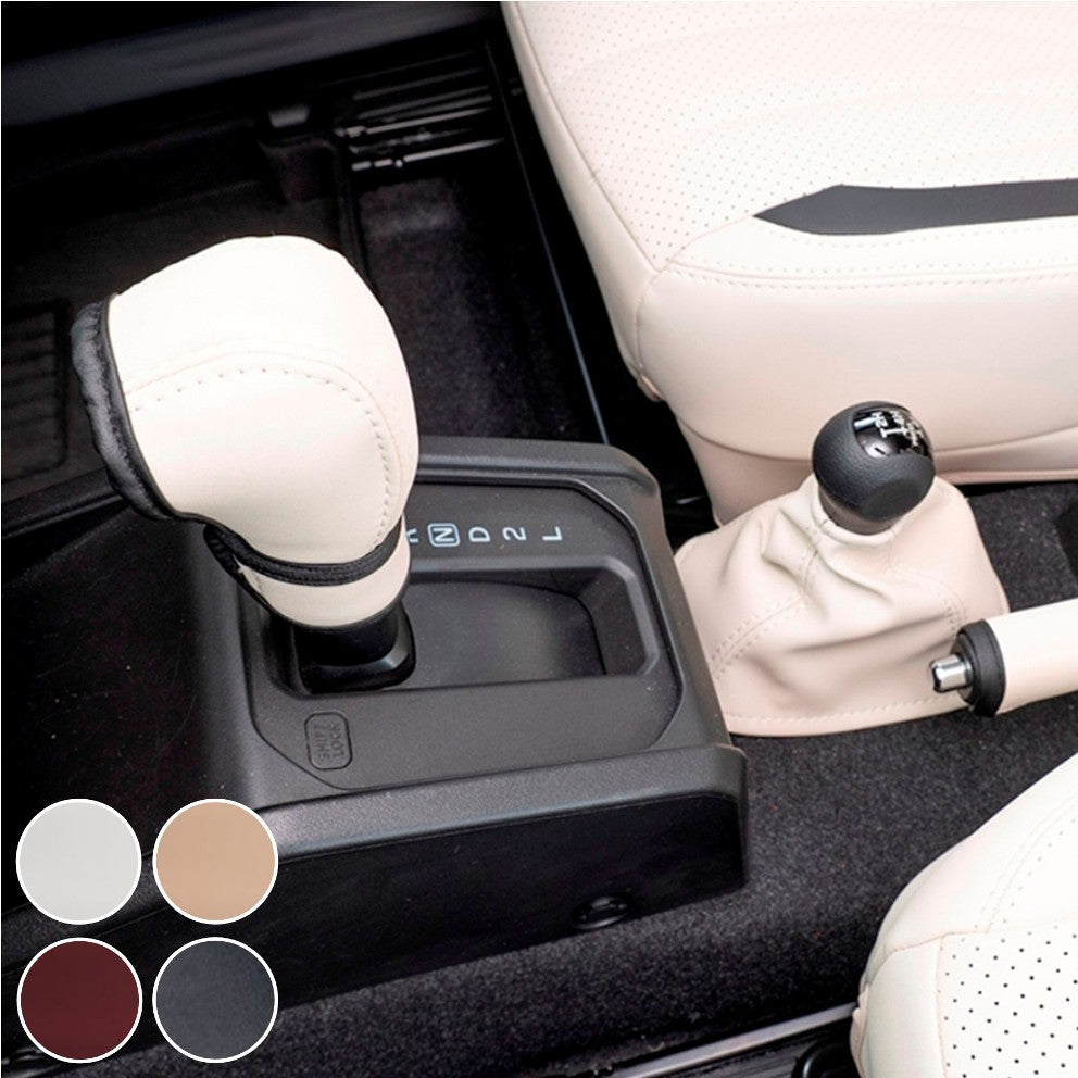 GRACE Prime Leather Shift Knob Grip & Boot Covers Jimny (2018-ON) AT