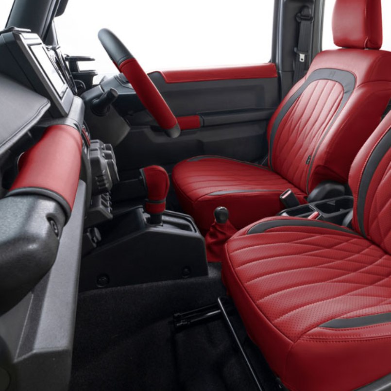 GRACE Prime Leather Shift Knob Grip & Boot Covers Jimny (2018-ON) AT