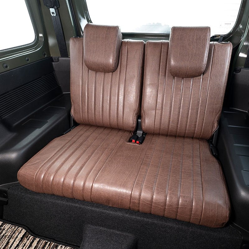 GRACE CRUM Vintage Synthetic Leather Seat Covers S Jimny JB74 Japan ...