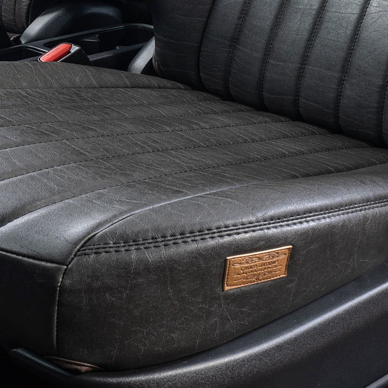 GRACE CRUM Vintage Synthetic Leather Seat Covers S Jimny JB74 Japan ...
