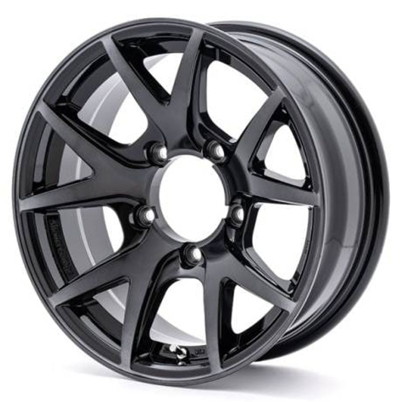 SHOWA GARAGE INSPIRE X Glossy Black 16" Wheels for Jimny
