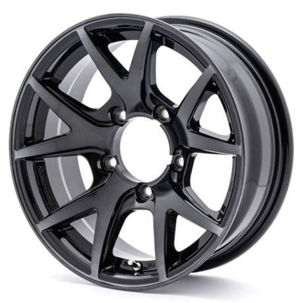 SHOWA GARAGE INSPIRE X Glossy Black 16" Wheels for Jimny