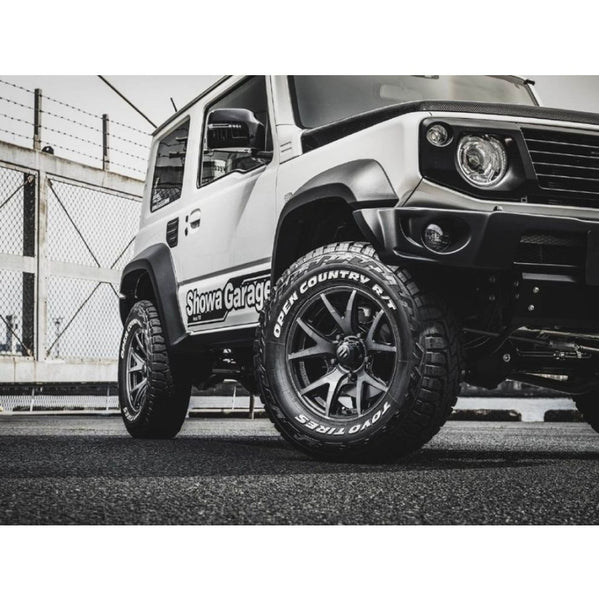SHOWA GARAGE INSPIRE X Glossy Black 16" Wheels for Jimny
