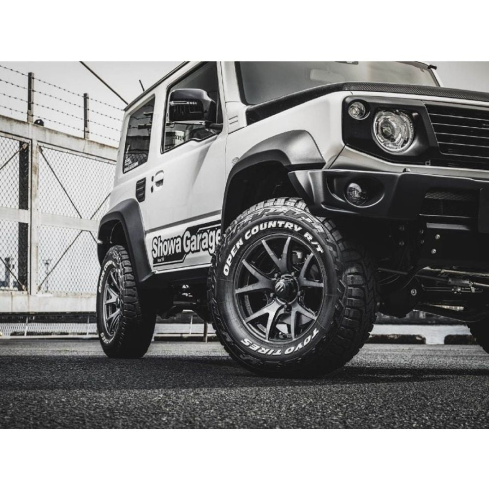 SHOWA GARAGE INSPIRE X Matte Black 16" Wheels for Jimny