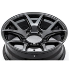 SHOWA GARAGE INSPIRE X Polished Black 16" Wheels for Jimny