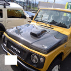 RV4 WILD GOOSE Carbon FRP Power-Increase Air Scoop Jimny (1987-1998)