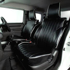 SHOWA GARAGE Antique Leather Seat Covers with Piping Jimny (2018-ON)