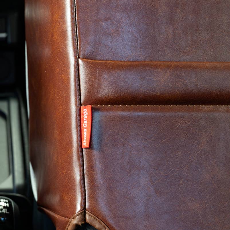SHOWA GARAGE Antique Leather Seat Covers with Piping Jimny (2018-ON)