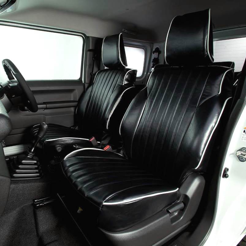 SHOWA GARAGE Premium Leather Seat Covers with Piping Jimny JB74 (2018-ON)