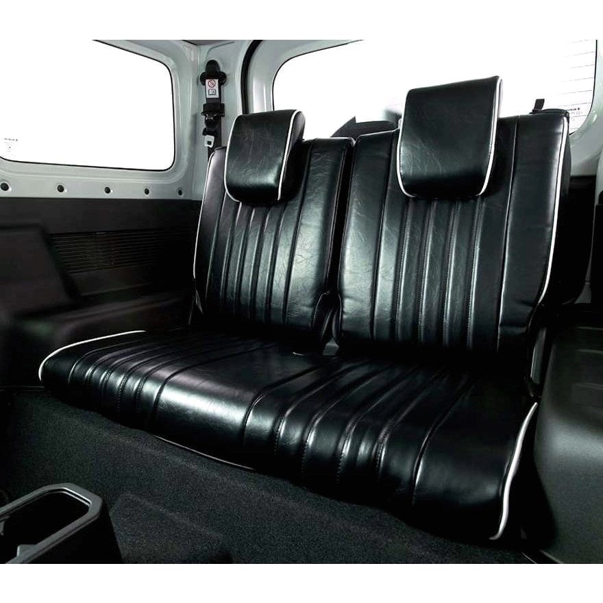 SHOWA GARAGE Antique Leather Seat Covers with Piping Jimny (2018-ON)