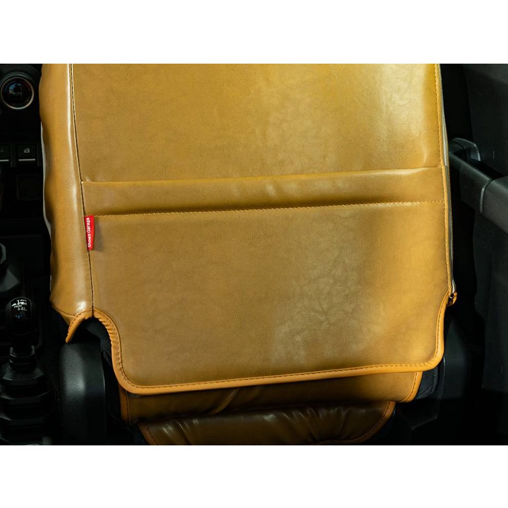 SHOWA GARAGE Antique Leather Seat Covers with Piping Jimny (2018-ON)
