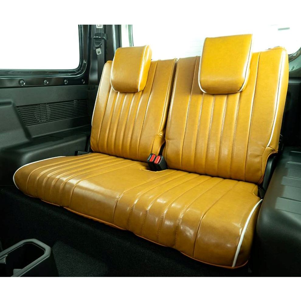 SHOWA GARAGE Antique Leather Seat Covers with Piping Jimny (2018-ON)