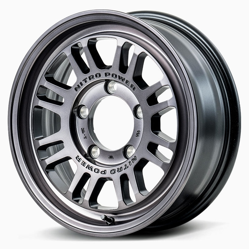 MID NITRO POWER M16 ASSAULT Steel Clear 16" Wheels for Jimny