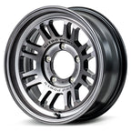MID NITRO POWER M16 ASSAULT Steel Clear 16" Wheels for Jimny