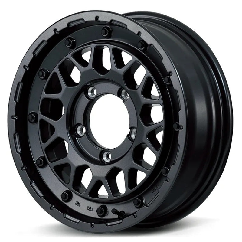 MID NITRO POWER M29 STINGER Barrel Black 16" Wheels for Jimny
