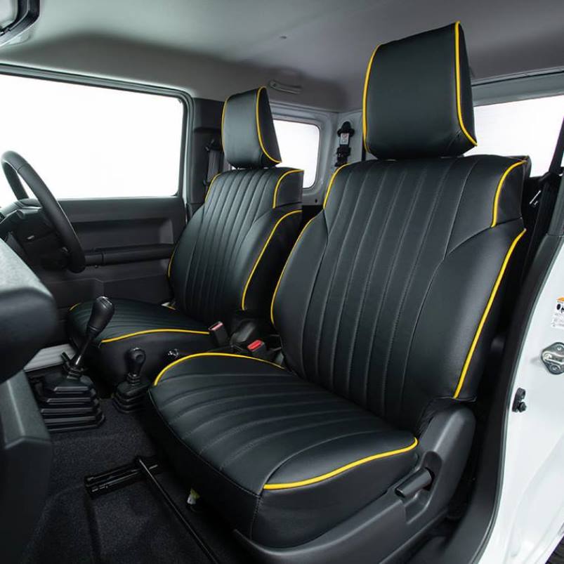SHOWA GARAGE Standard Leather Seat Covers with Piping Jimny (2018-ON)