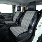 SHOWA GARAGE Leather Glen Plaid Seat Covers Jimny (2018-ON)