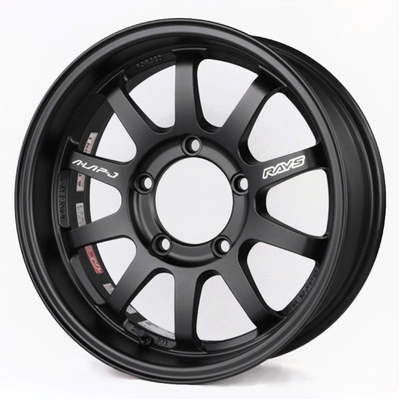 RAYS A-LAP-J Matte Black 16" Forged Wheels for Jimny