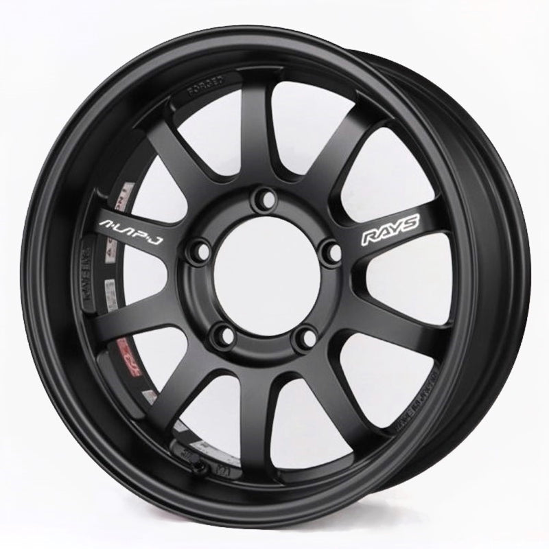 RAYS A-LAP-J Matte Black 16" Forged Wheels for Jimny