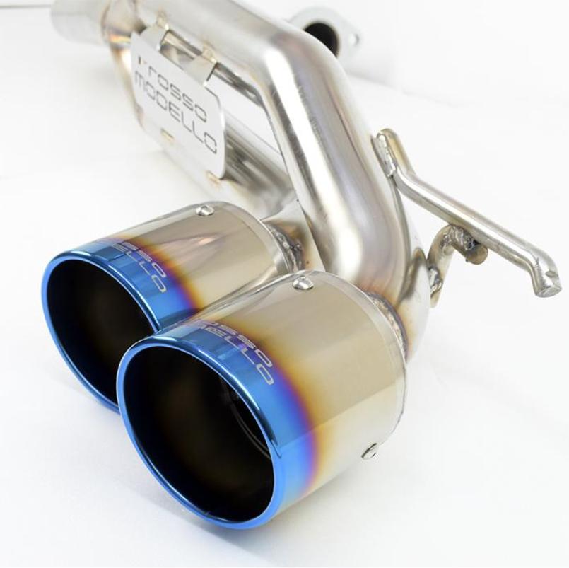 ROSSO MODELLO Side Exit Muffler DUSSEL EX Sideface Exhaust Jimny