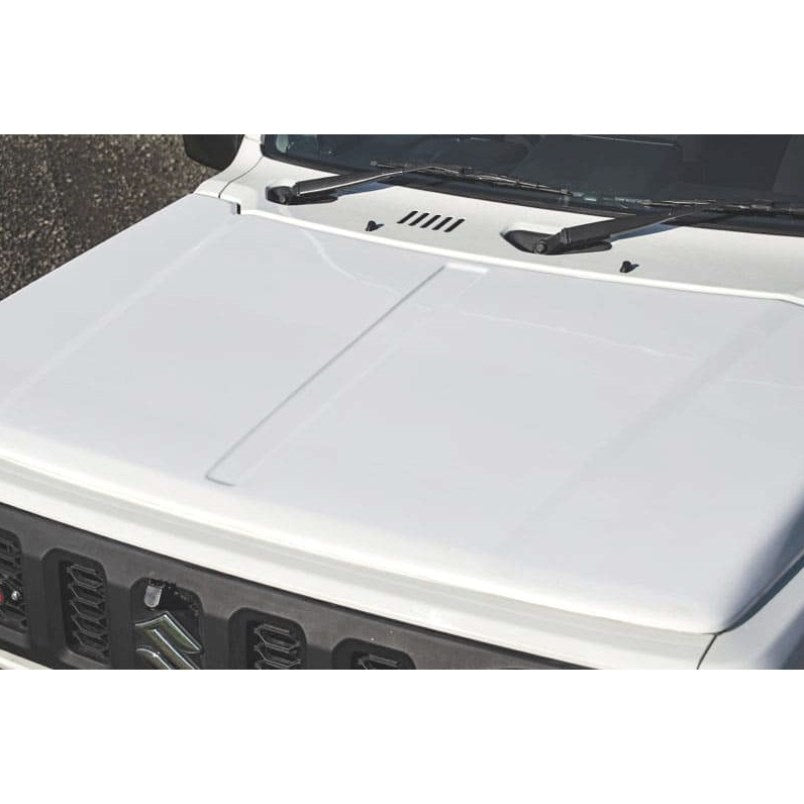 RV4 WILD GOOSE Carbon FRP Trial Bonnet with Air Vents Jimny (2018-ON)