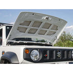 RV4 WILD GOOSE Carbon FRP Trial Bonnet with Air Vents Jimny (2018-ON)