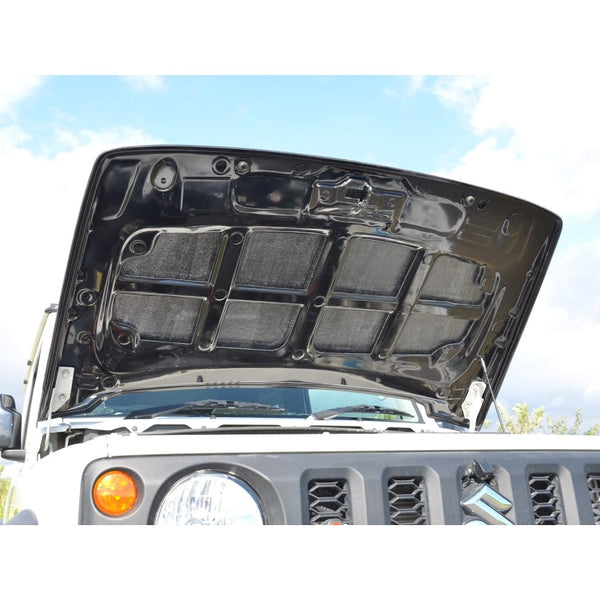 RV4 WILD GOOSE Carbon FRP Trial Bonnet with Air Vents Jimny JB74 (2018-ON)
