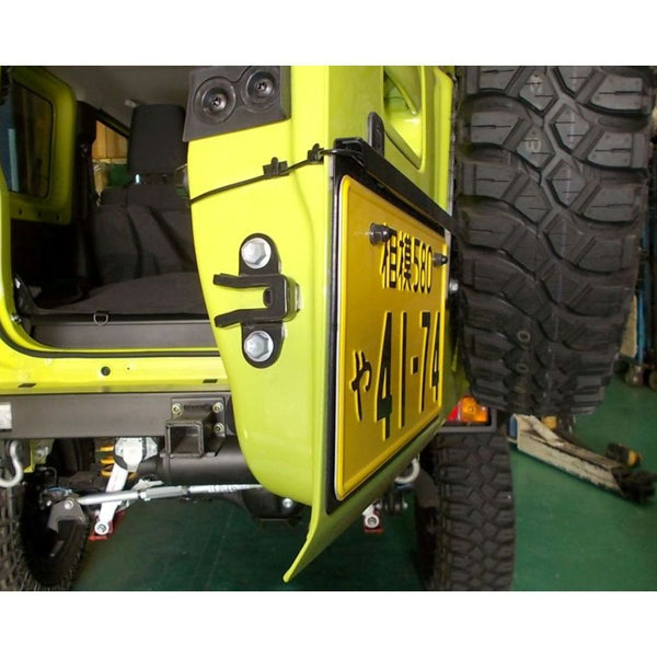 RV4 WILD GOOSE License Plate Relocation Kit Jimny JB74 (2018-ON)