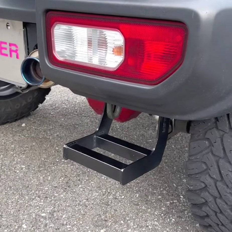 Jimny Rear Ladder SPIELER Steel Rear Under Step Ladder Jimny JB74 Heavy-duty Japan ...