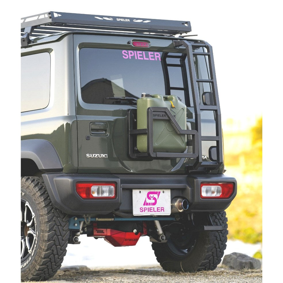 Jimny Rear Ladder SPIELER Steel Rear Under Step Ladder Jimny JB74 Heavy-duty Japan ...
