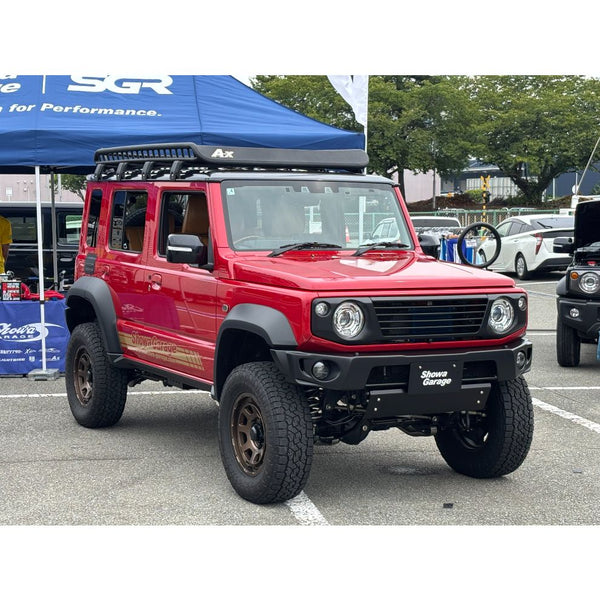 SHOWA GARAGE Rain Gutter Roof Rack LL-size Wide for Jimny JC74 (2025-ON)