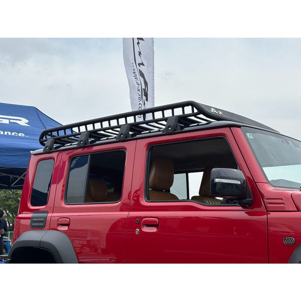 SHOWA GARAGE Rain Gutter Roof Rack LL-size Wide for Jimny JC74 (2025-ON)