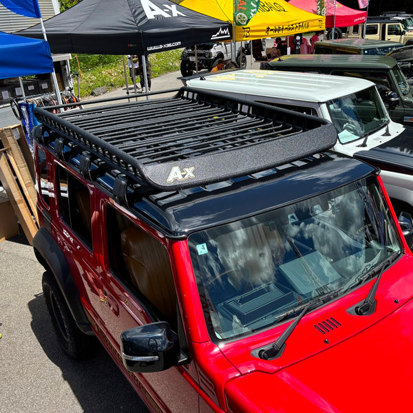 SHOWA GARAGE Rain Gutter Roof Rack LL-size Wide for Jimny JC74 (2025-ON)