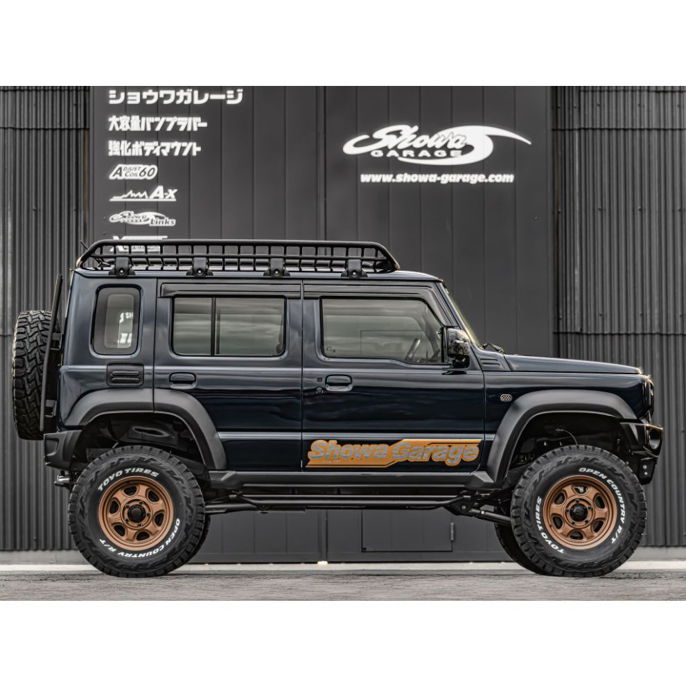 SHOWA GARAGE XENO Black 16" Wheels for Jimny