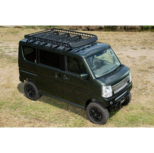 SHOWA GARAGE Rain Gutter Roof Rack LL-size Wide for Jimny JC74 (2025-ON)