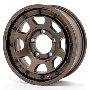 SHOWA GARAGE IGNITION EIGHT Matte Bronze 16" Wheels for Jimny
