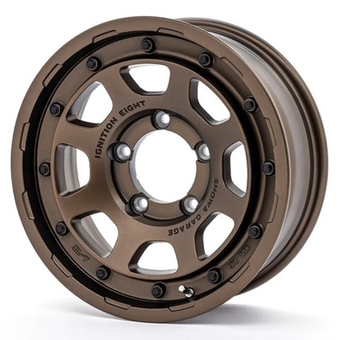 SHOWA GARAGE IGNITION EIGHT Matte Bronze 16" Wheels for Jimny