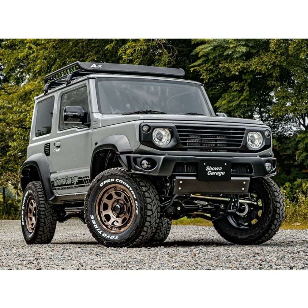 SHOWA GARAGE IGNITION EIGHT Matte Black 16" Wheels for Jimny